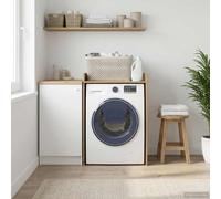 vidaXL Armario para lavadora Roble artisan 67,5 x 62 x 97 cm