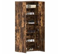 vidaXL Armario para Zapatos con Estante Multicolor 80 x 35.5 x 180 cm, Armario Moderno para Zapatos, Unidad Rectangular de Almacenamiento, Organizador Interior versátil, Madera de ingeniería