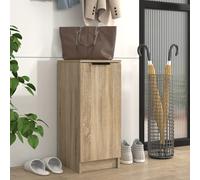 vidaXL Armario para zapatos Sonoma, roble, 30x35x70 cm, material de madera - Armario para zapatos - Armarios para zapatos - Almacenamiento de zapatos - Organizador de zapatos