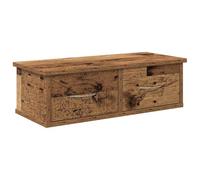 vidaXL Armario de pared – Madera de ingeniería envejecida – 60x26x18,5 cm