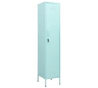 vidaXL Armario taquilla de Acero Verde Menta 35x46x180 cm