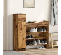 vidaXL Armario Zapatero 100,5 x 28 x 100 cm Madera de ingeniería