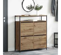 vidaXL Armario Zapatero 100 x 34 x 112 cm Madera de ingeniería