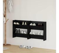 vidaXL Armario Zapatero 2 uds. 60 x 18 x 60 cm Madera de ingeniería