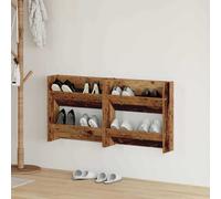 vidaXL Armario Zapatero 2 uds. 60 x 18 x 60 cm Madera de ingeniería