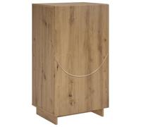 vidaXL Armario Zapatero 48 x 38 x 87,5 cm Madera de ingeniería