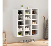 vidaXL Armario Zapatero 77,5 x 30 x 83,5 cm Madera de ingeniería