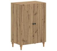 vidaXL Armario Zapatero ALKMAAR 59,5 x 39,5 x 90 cm Roble Artisan