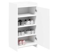 vidaXL Armario Zapatero Blanco 48 x 36 x 92 cm Madera de ingeniería