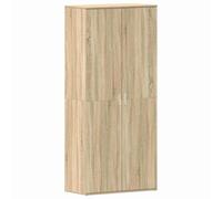 vidaXL Armario Zapatero con estante Roble Sonoma 80 x 39 x 178 cm