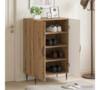 vidaXL Armario Zapatero HAARLEM 59,5 x 39,5 x 89,5 cm Roble artisan