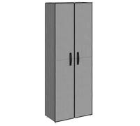 vidaXL Armario Zapatero Organizador Compartimientos Mueble Estantería Entrada Pasillo Almacenamiento Salón Sala de Estar de Tela Gris
