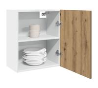 vidaXL Armarios colgantes Lyon – Roble artesanal, 2 unidades, 50x31x60 cm, madera de ingeniería