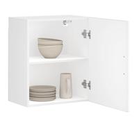 vidaXL Armarios pared para cocina 2 uds Porto madera ingeniería blanca
