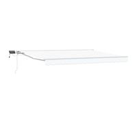 vidaXL Armazón de toldo manual 4 x 3 m con LEDs