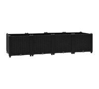 vidaXL Arriate 160x40x38 cm polipropileno