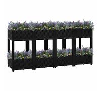 vidaXL Arriate 160x40x71 cm polipropileno