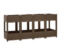 vidaXL Arriate 160x40x71 cm polipropileno
