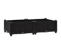 vidaXL Arriate 80x40x23 cm Polipropileno