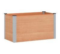 vidaXL Arriate elevado Marrón 100 x 50 x 54 cm