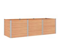 vidaXL Arriate elevado Marrón 300 x 100 x 91 cm