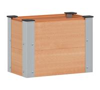 vidaXL Arriate elevado Marrón 50 x 30 x 36 cm