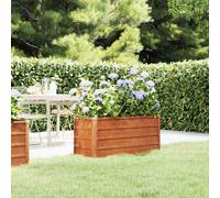 vidaXL Arriate oxidado de acero corten 100x40x45 cm