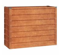 vidaXL Arriate oxidado de acero corten 100x40x77 cm