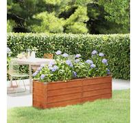 vidaXL Arriate oxidado de acero corten 160x40x45 cm