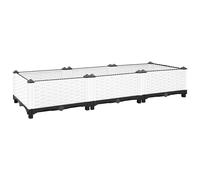 vidaXL Arriate polipropileno 120x40x23 cm