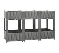vidaXL Arriate Polipropileno 120x40x71 cm