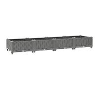 vidaXL Arriate polipropileno 160x40x23 cm
