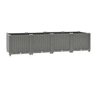 vidaXL Arriate polipropileno 160x40x38 cm