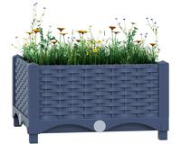 vidaXL Arriate polipropileno 40x40x23 cm