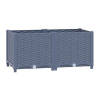 vidaXL Arriate Polipropileno 80x40x38 cm