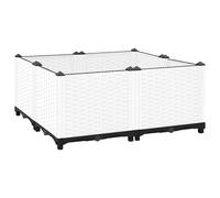 vidaXL Arriate polipropileno 80x80x38 cm