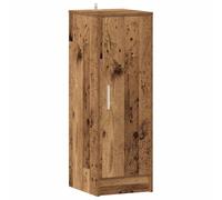 vidaXL Artisan - Zapatero/zapatero organizador de madera de ingeniería, 6 estantes, 32 x 35 x 92 cm, almacenamiento para dormitorio/entrada