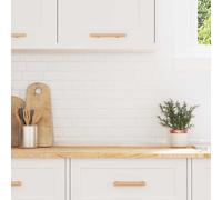 vidaXL Azulejo de metro 10 pcs 29 x 21 cm Poliuretano y PET