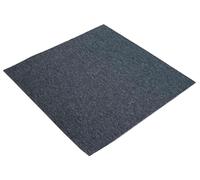 vidaXL: Baldosa de moqueta, color azul grisáceo, 50 x 50 cm, 36 unidades, fabricada con polipropileno y betún