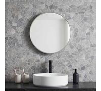 vidaXL Baldosas de Mosaico Gris Claro 30 x 30 cm Mármol
