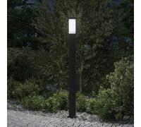 vidaXL Baliza de luz de 110 cm, acero inoxidable, IP44