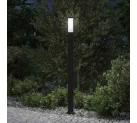 vidaXL Baliza de luz de 110 cm, color negro, IP44