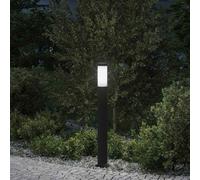vidaXL Baliza de luz de 80 cm de acero inoxidable IP44