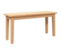 vidaXL banco 90 cm Madera Maciza Caucho, Silla, Sofá