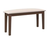 vidaXL Banco 90 cm Madera Maciza Marrón Caucho, Banco, Silla de Banco, sofá de Banco, Asiento de Banco, Asiento de Banco, Banco de Interior