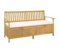 vidaXL Banco de almacenamiento 2 -Seater 170 x 63 x 84 cm Rectangular