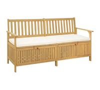vidaXL Banco de almacenamiento 2 -Seater 170 x 63 x 84 cm Rectangular