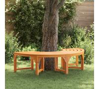 vidaXL Banco de Árbol 4 -Seater 160 x 80 x 45cm Natural