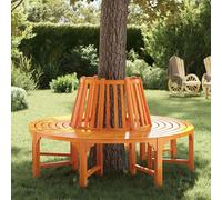 vidaXL Banco de árbol de madera Ø 160 cm