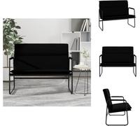 vidaXL Banco de asiento , 100x64x80 cm, tapizado en cuero sintético - Bancos de asiento